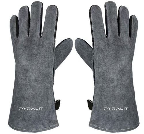 Pyralit BBQ Leather Gloves – Handle the Heat