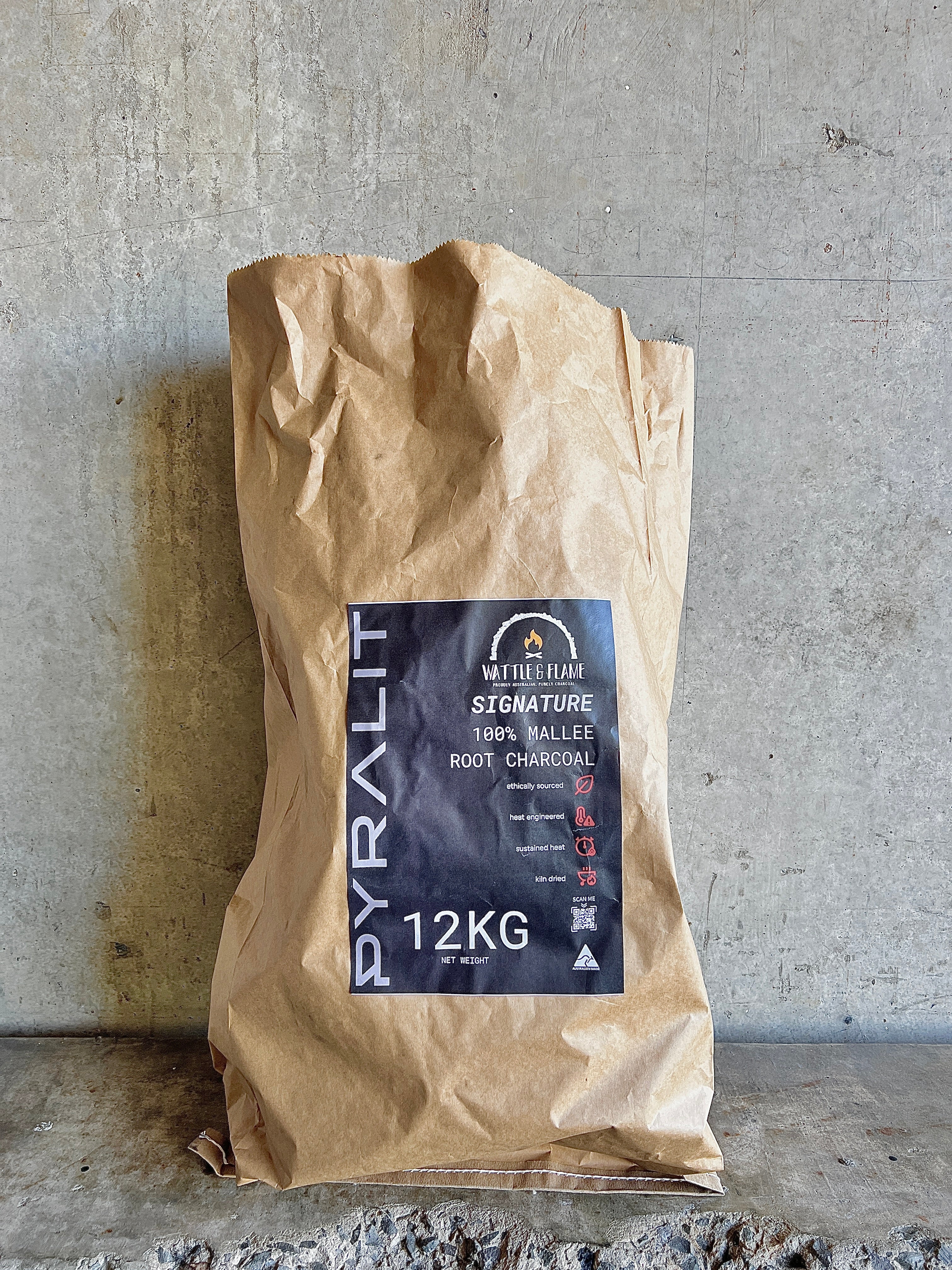 100% Mallee Root Charcoal