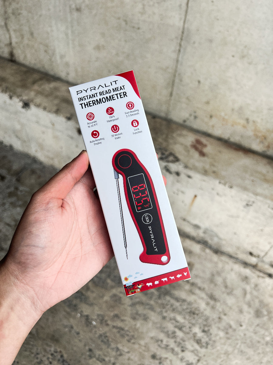 Pyralit Instant Read Thermometer – Check Once. Cook Right