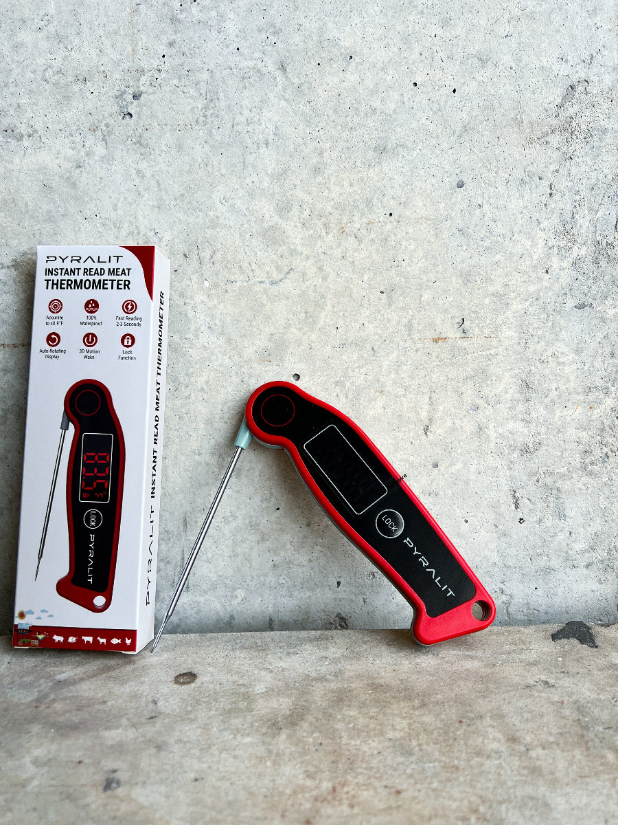 Pyralit Instant Read Thermometer – Check Once. Cook Right