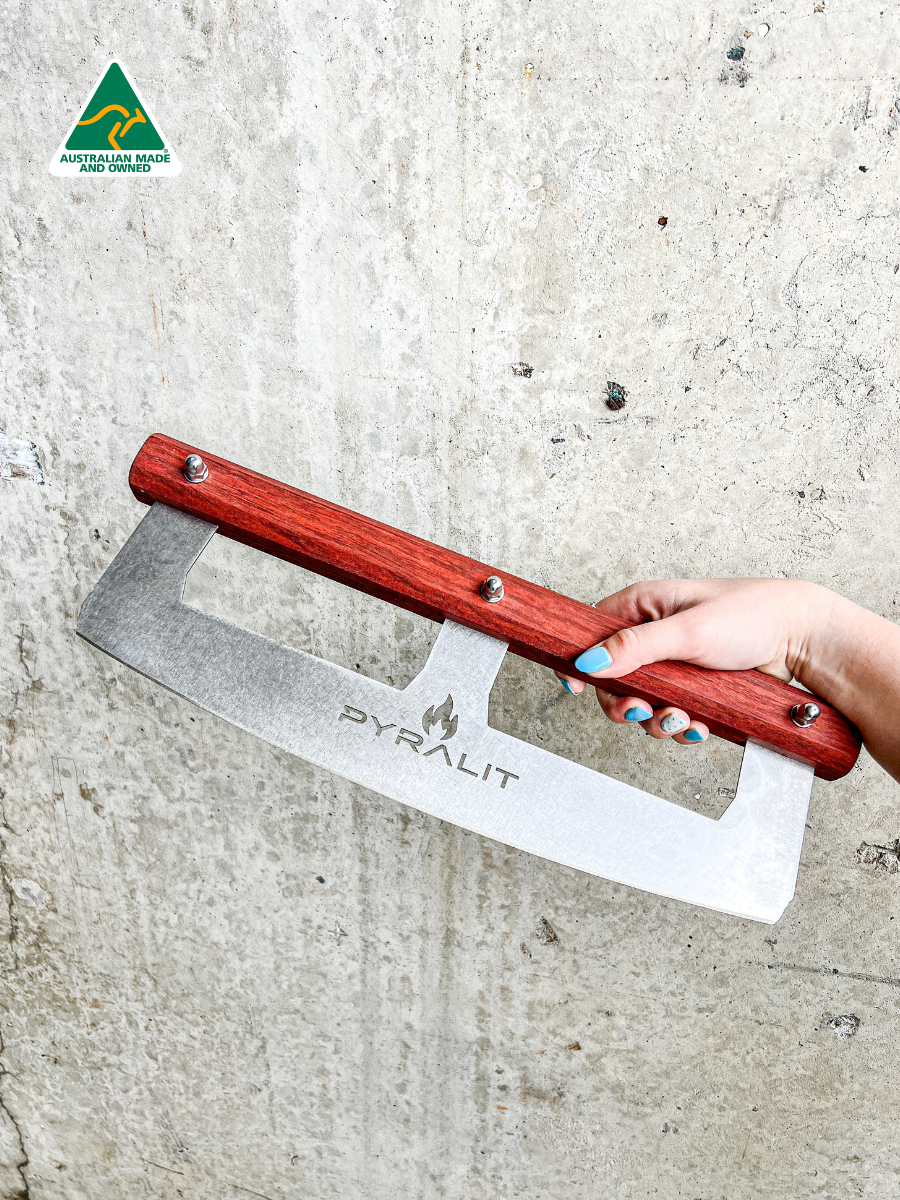 Pyralit Pizza Slicer – Heavy Duty. Razor Clean Cuts.