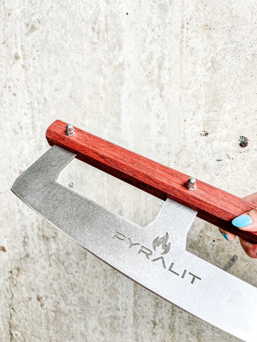 Pyralit Pizza Slicer – Heavy Duty. Razor Clean Cuts.