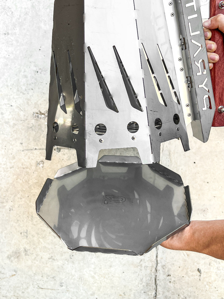 ignition unit with catch plate